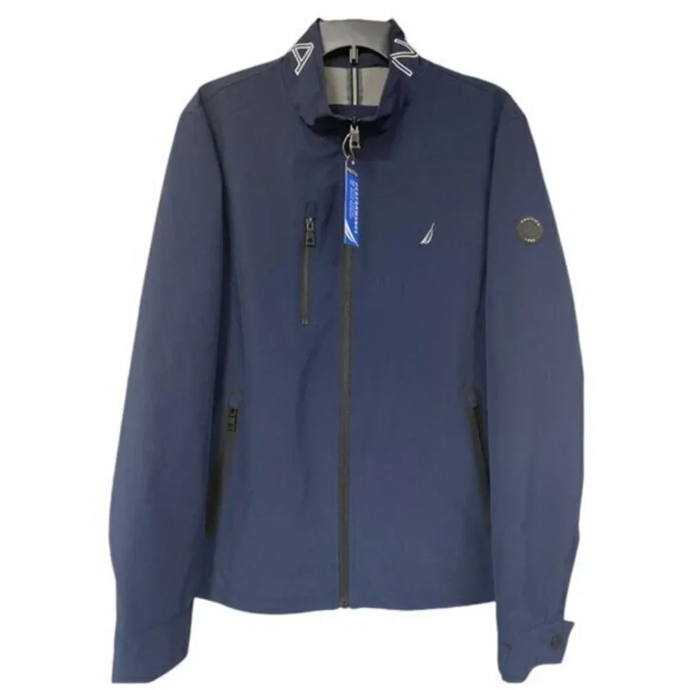 NAUTICA Full Zip AEROLAYER Windbreaker Golf Jacket Men Size XXL 2X New with tags - Picture 5 of 16